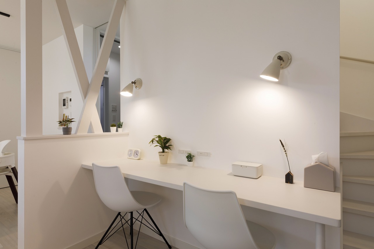 ホワイトコーディネートで叶えた